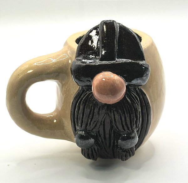 Caneca cerâmica artesanal Barrica