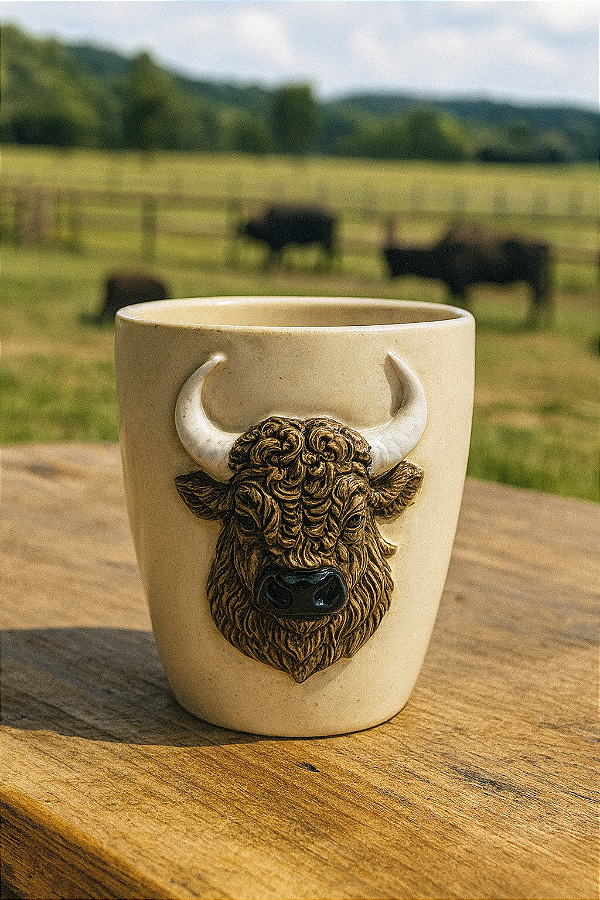 Caneca artesanal búfalo