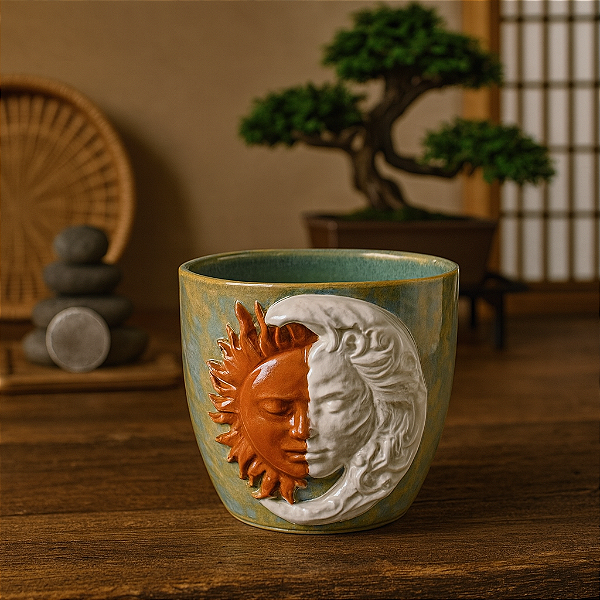 Caneca cerâmica artesanal enamorados