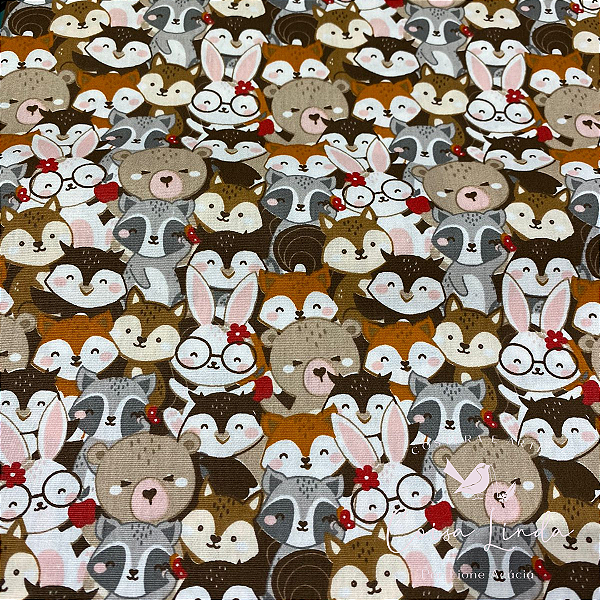 TRICOLINE MULTIDÃO DE ANIMAIS
