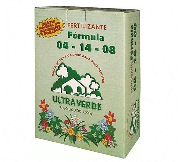 Fertilizante Fórmula 04-14-08 - 1 kg