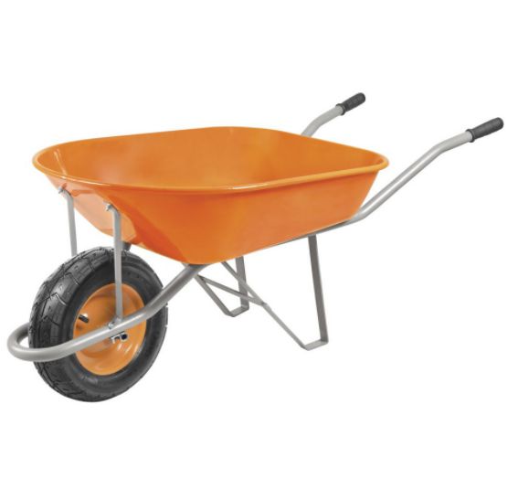 Carrinho de Mão Metálico com Caçamba Extra Funda - 80 litros