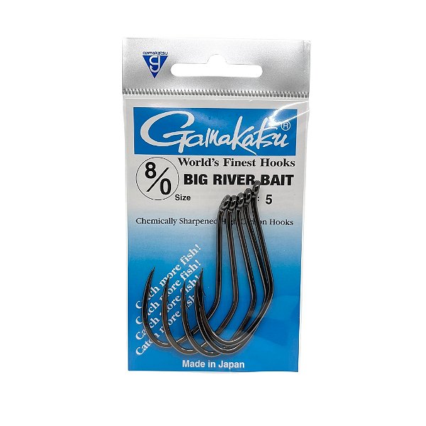 Anzol Gamakatsu Big River Bait 8/0 5un