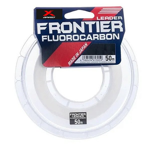 Linha X-braid Leader Frontier Fluorocarbon Pe12 | 40lb | 50m
