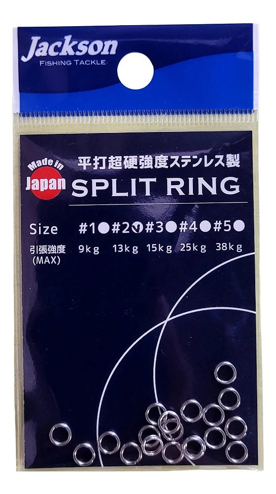 Argola Split Ring Jackson - Made In Japan