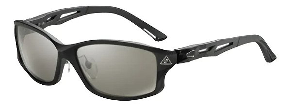 Óculos De Sol Zeque Stelth F-1922 Silver Mirror Matte Black