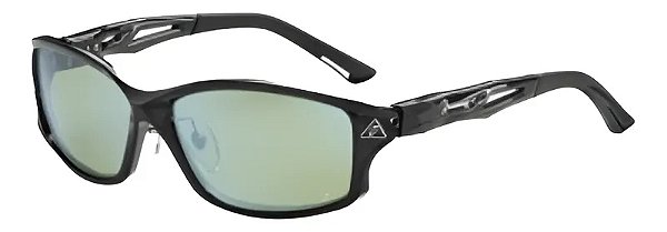 Óculos de Sol Zeque Stelth F-1924 Blue Mirror Clear Black