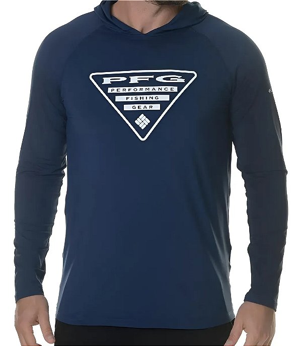 Camiseta Columbia Aurora Manga Longa PFG Triangle