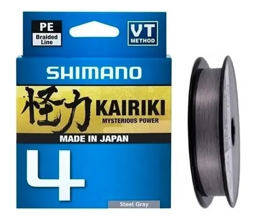 Linha Multifilamento Shimano Kairiki 4 150m
