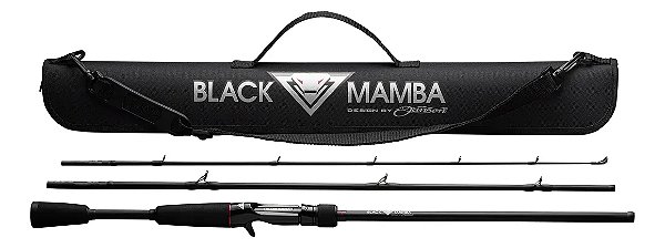 Vara Carretilha Redai Black Mamba Travel 6'0 14-25lb 3P