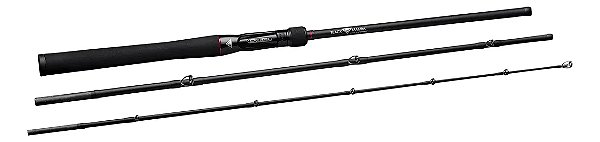 Vara Carretilha Redai Black Mamba Travel 6'0 14-25lb 3P