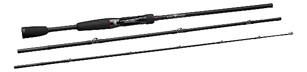 Vara Carretilha Redai Black Mamba Travel 6'0 12-20lb 3P