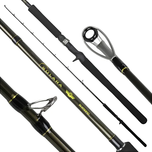 Vara Carretilha Shimano Solara SLSC60XH 6'0 20-60lb