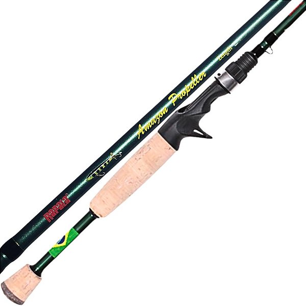 Vara Carretilha Rapala Amazon Propeller 5'7 40lb