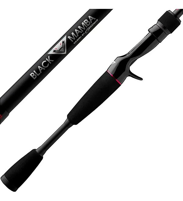 Vara Carretilha Redai Black Mamba 2nd Generation 5'8 10-17lb