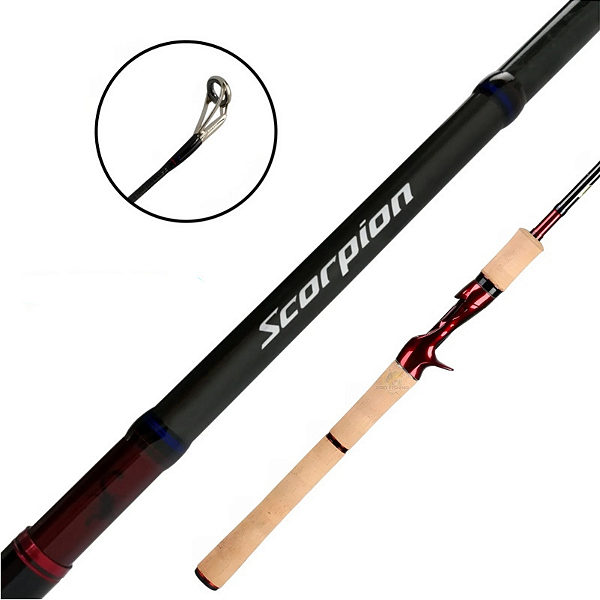 Vara Carretilha Shimano Scorpion 1604SS-5 6'0 16-50lb 5P