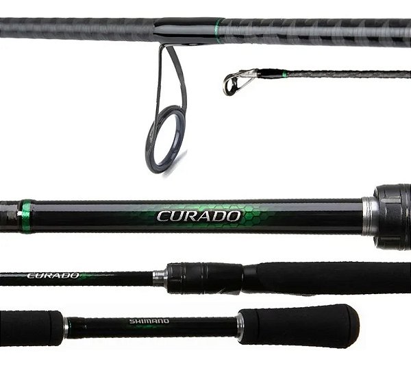 Vara Molinete Shimano Curado Serie Brasil CDS63MHSAA 6'3 10-25lb
