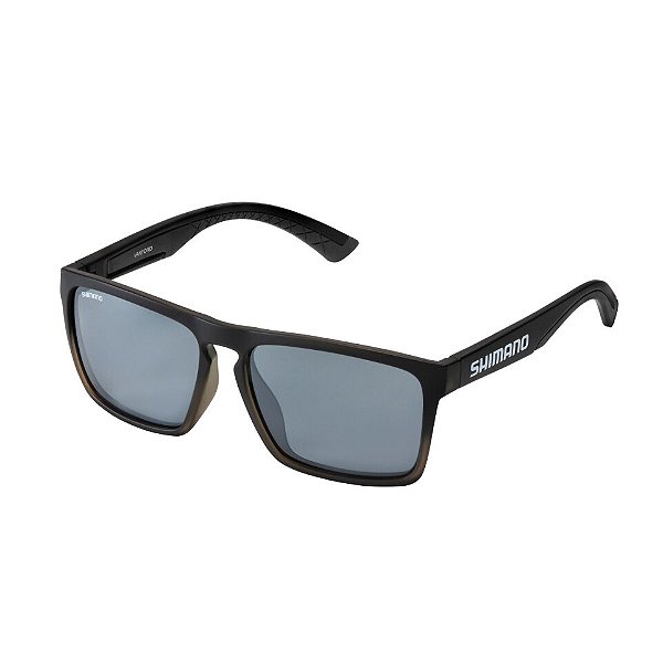 Óculos De Sol Shimano Vanford Preto Smoke Polarizado