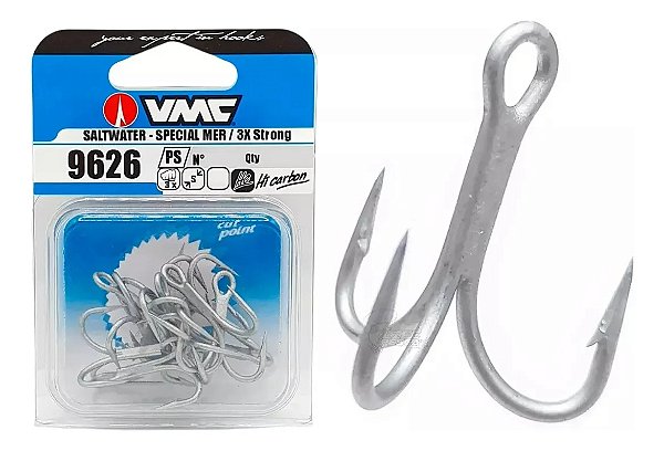 Garateia VMC Saltwater 3X Strong 9626ps 10un