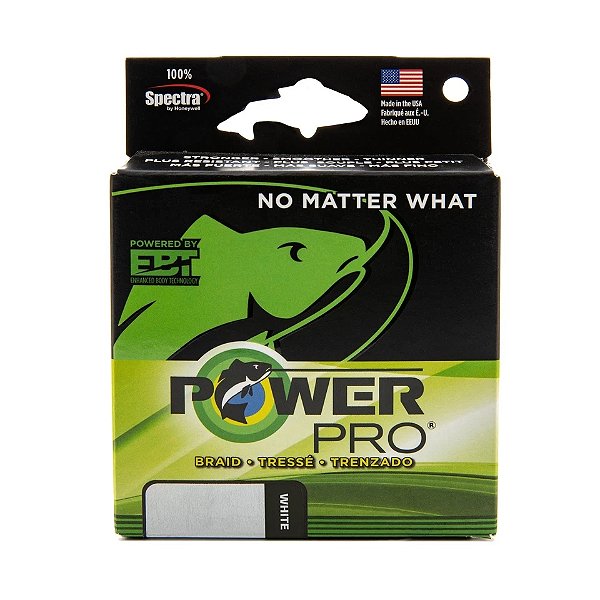 Linha Multifilamento Power Pro 300yds 275m Branco