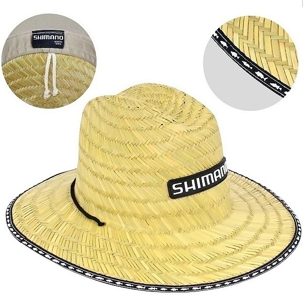 Chapéu de Palha Shimano Straw Hat