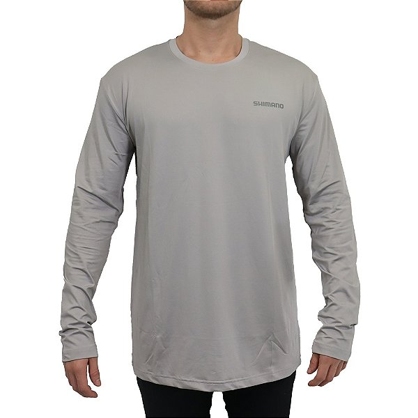 Camiseta Shimano Logo Manga Longa FPS 50+