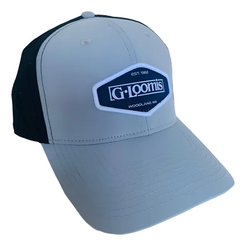 Boné Shimano Logo G Loomis Cinza/Preto