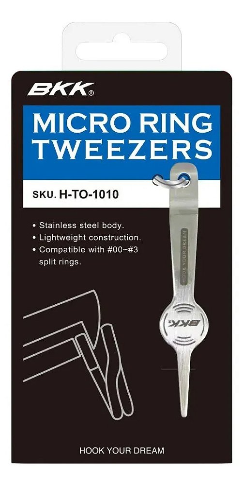 Alicate BKK Micro Ring Tweezers H-TO-1010