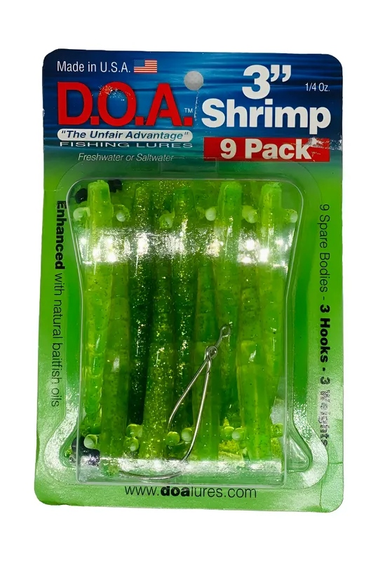 Isca Artificial Camarão D.O.A. 3