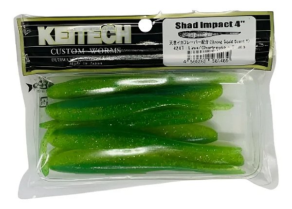 Isca Artificial Keitech Shad Impact 4