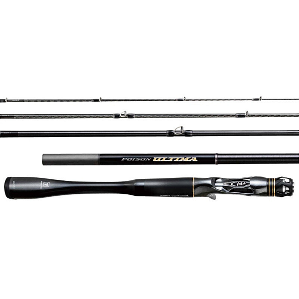 Vara Carretilha Shimano Poison Ultima 1610M-5 6'10 8-16lb 5P
