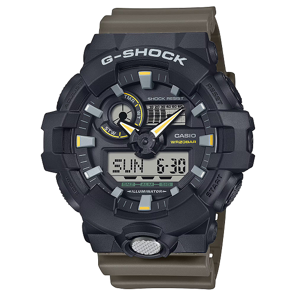 Relógio Digital Analógico Casio G-Shock GA-700