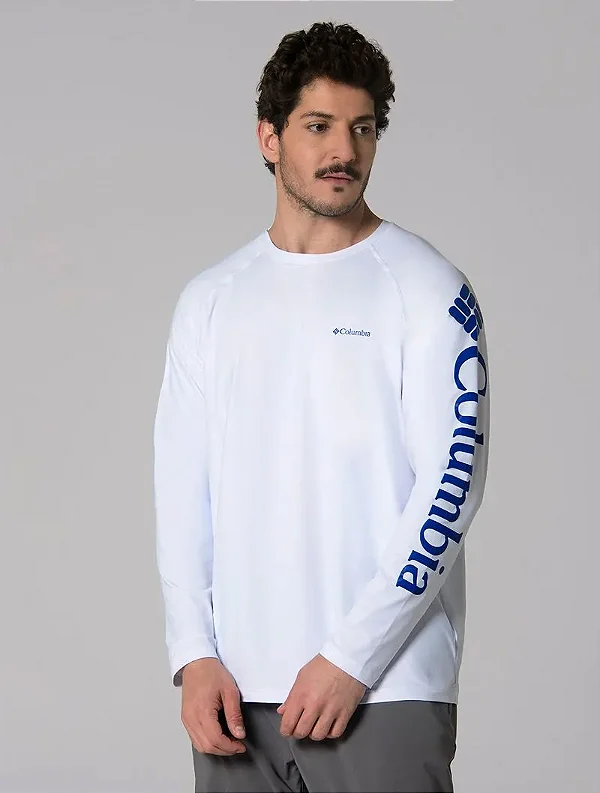 Camiseta Columbia Masculina Aurora Manga Longa