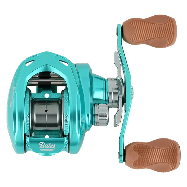 Carretilha Bates Fishing Salty Hundo 100 Glades Green Edition