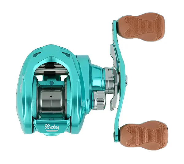 Carretilha Bates Fishing Salty Hundo 100 Glades Green Edition