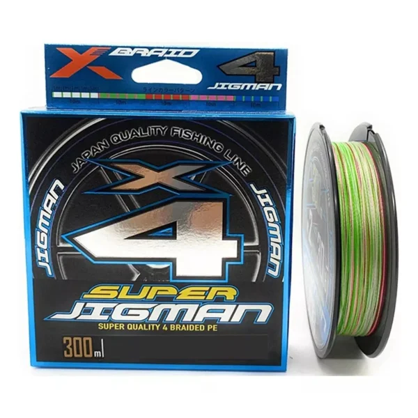 Linha Multifilamento X-Braid Super Jigman X4 300m