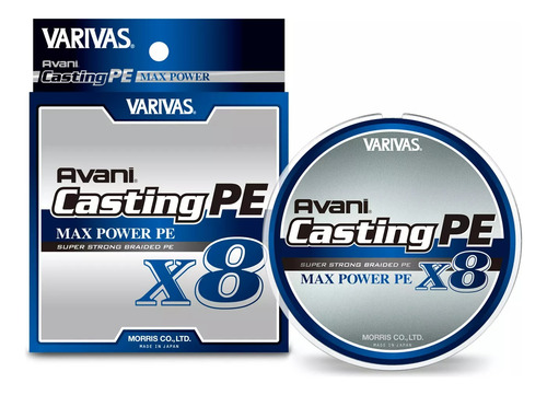Linha Multifilamento Varivas Avani Casting PE Max Power X8 300m