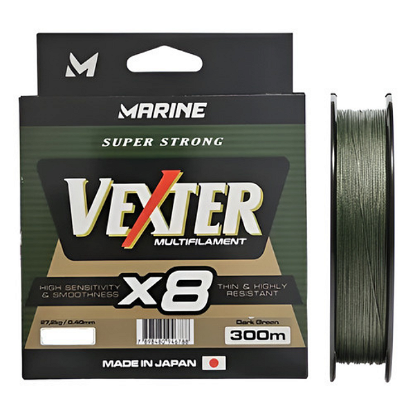 Linha Multifilamento Marine Sports Vexter X8 300m