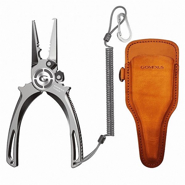 Alicate Gomexus Titanium Plier X-Ultra com Bainha