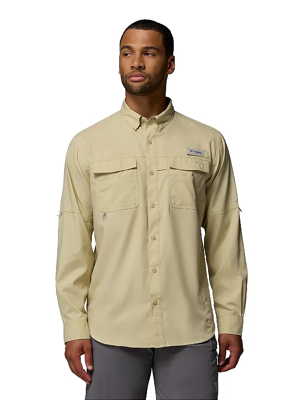 Camisa Columbia Masculina Blood and Guts V Manga Longa
