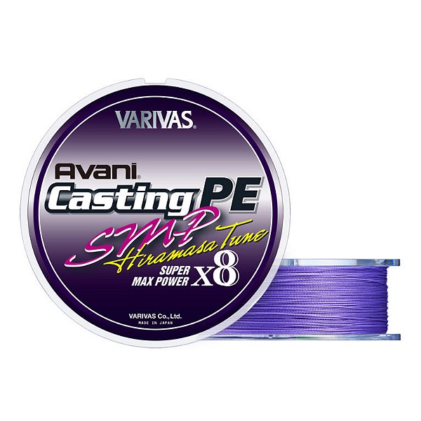 Linha Multifilamento Varivas Avani Casting SMP Hiramasa Tune X8 300m