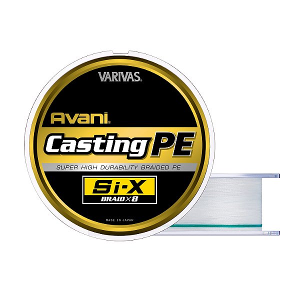 Linha Multifilamento Varivas Avani Casting PE Si-X X8 300m