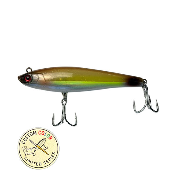 Isca Artificial Custom Nelson Nakamura Curisco 110 com Garateia Trocada