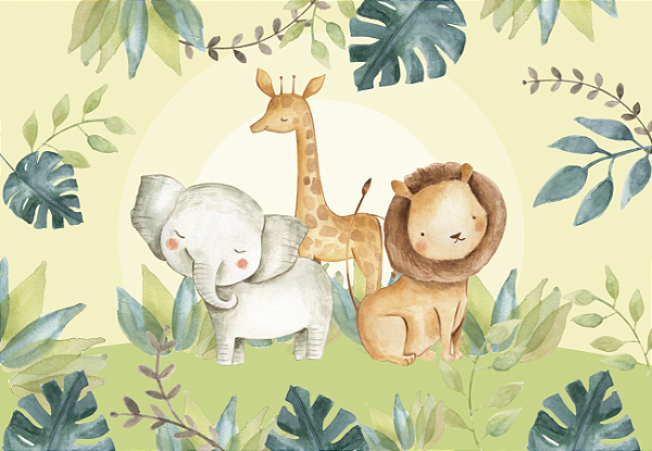Painel Decorativo Safari Baby