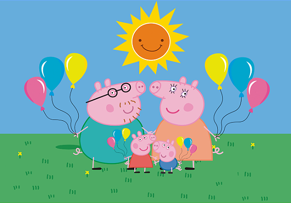 Painel Decorativo Peppa Pig