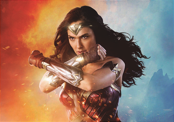 Painel Decorativo Mulher Maravilha 2