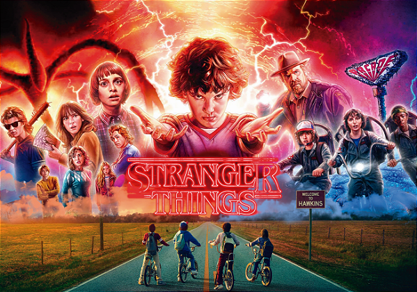 Painel Decorativo Stranger Things