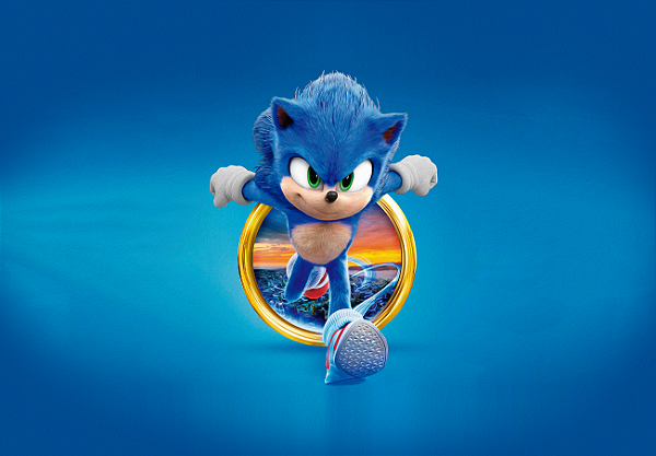 Painel Decorativo Sonic
