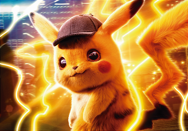 Painel Decorativo Detetive Pikachu