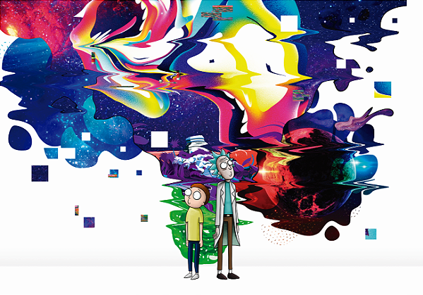 Painel Decorativo Rick And Morty